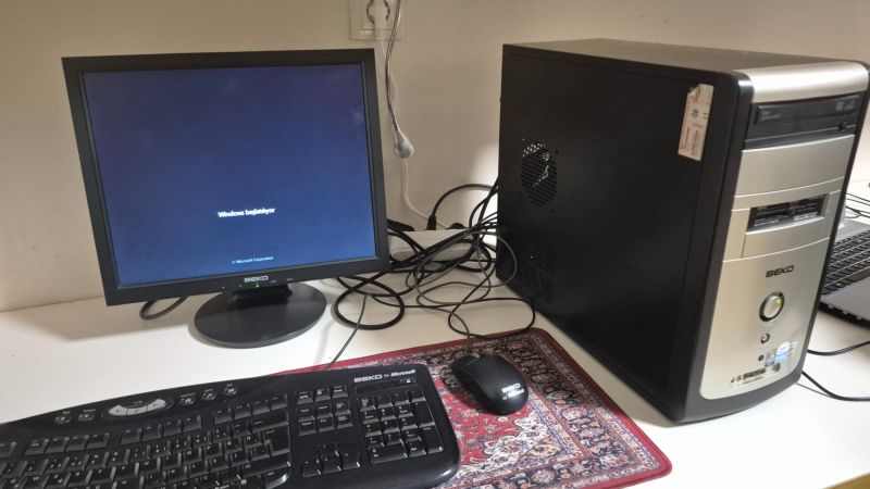 Old pc setup